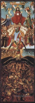  Jugement Tableaux - Jugement dernier Renaissance Jan van Eyck